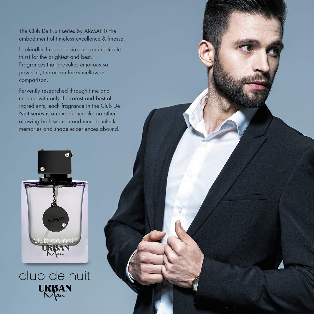 Eau de Parfum Armaf Club de Nuit Urban Man 3.6 Ounce para Hombre