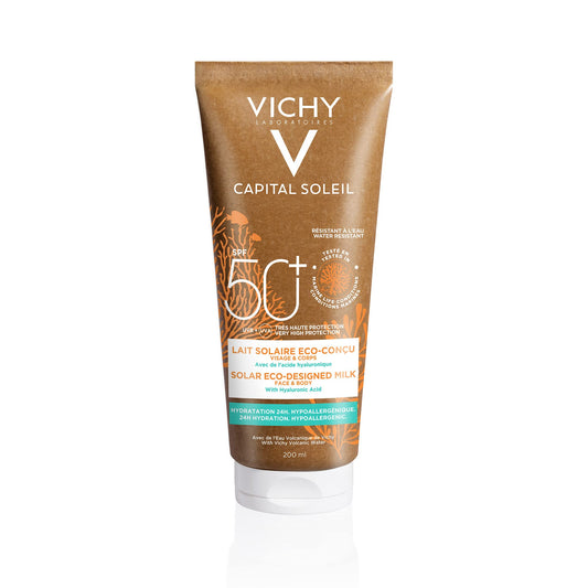 Protector Solar Vichy Capital Soleil Eco-Solar FPS50+ para Cuerpo y Rostro