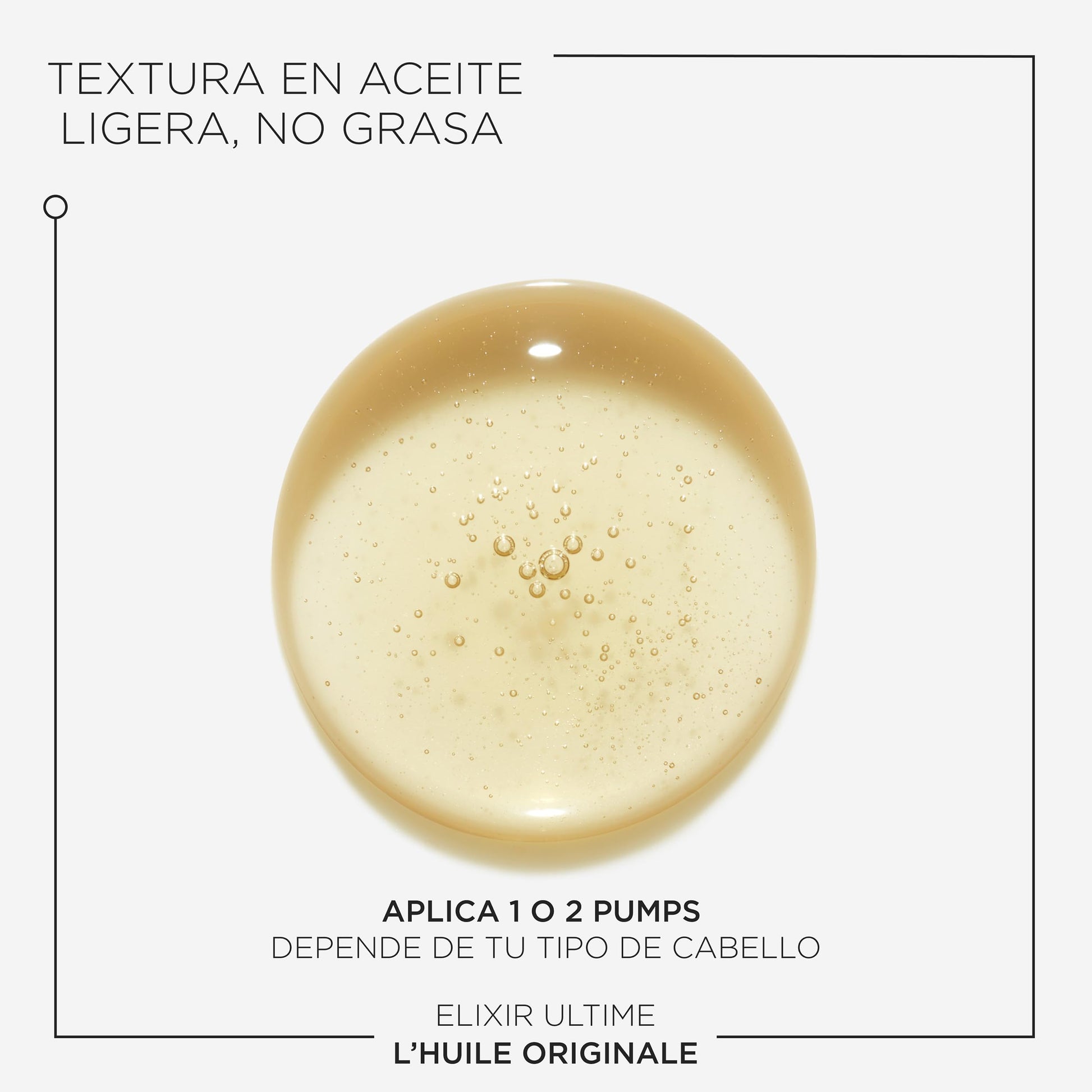 KÉRASTASE Elixir Ultime L’Huile Aceite Capilar Hidratante para Suavizar, Eliminar el Frizz y Añadir Brillo Con Camelia Francesa y Aceites Nutritivos Ofrece Protección Contra el Calor Para Todo Tipo de Cabello 75ml Refill