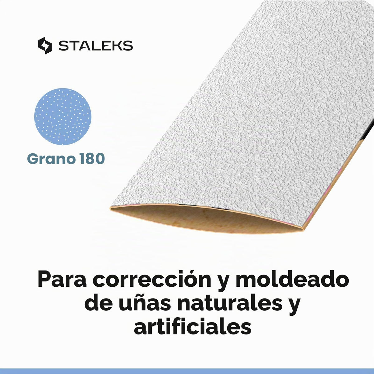 STALEKS PRO Expert PapmAm - Rollo de repuesto para lima de uñas, grano 180