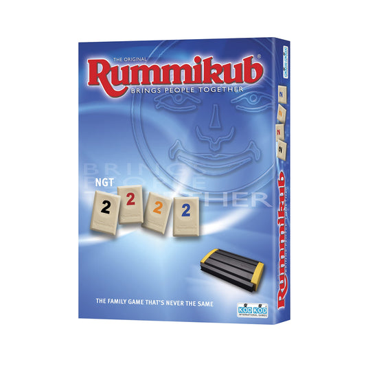Juego de Estrategia Rummikub Original NTG Portátil para Toda la Familia