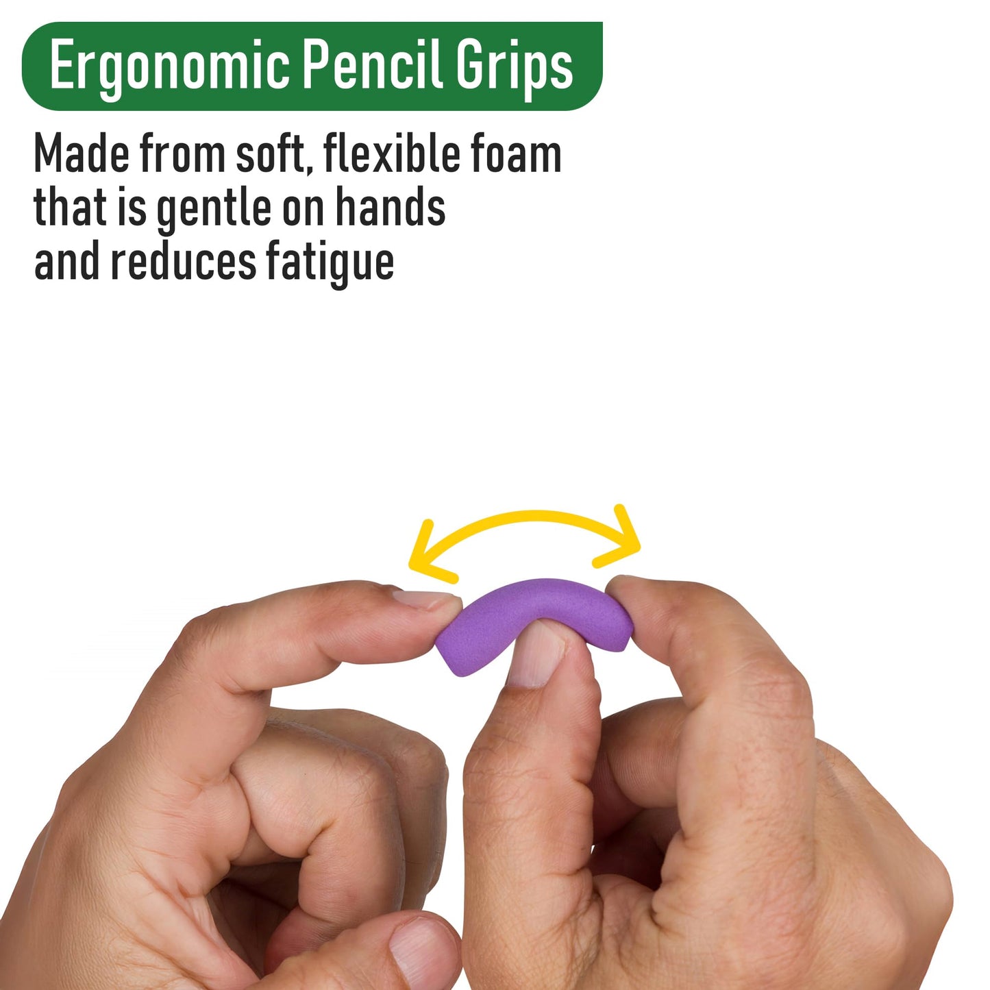 Pencil Grips The Classics Espuma Suave Colores Surtidos 1.5 Pulgadas