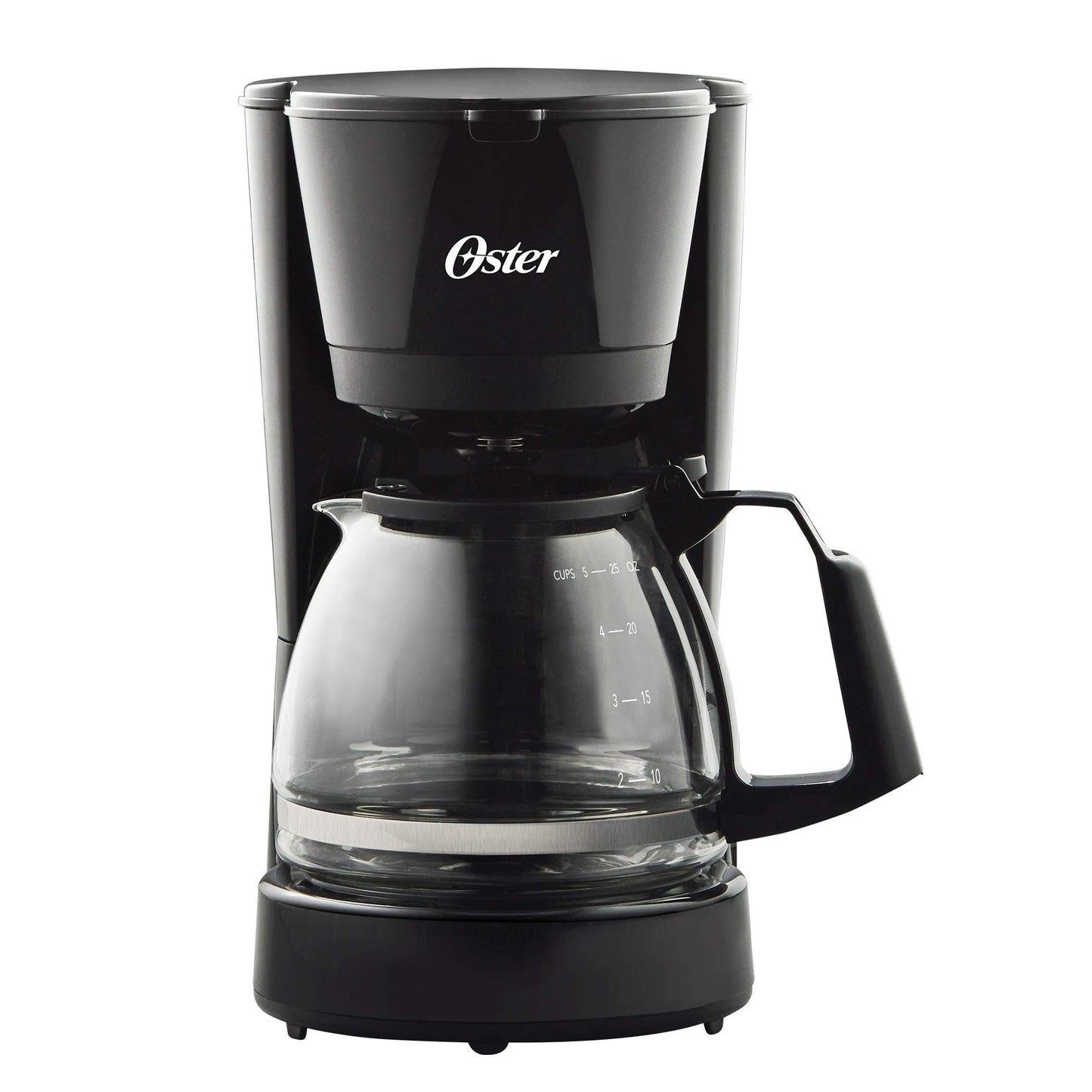 Cafetera Oster, de 5 Tazas, con Filtro Permanente, Negro, modelo BVSTDC05