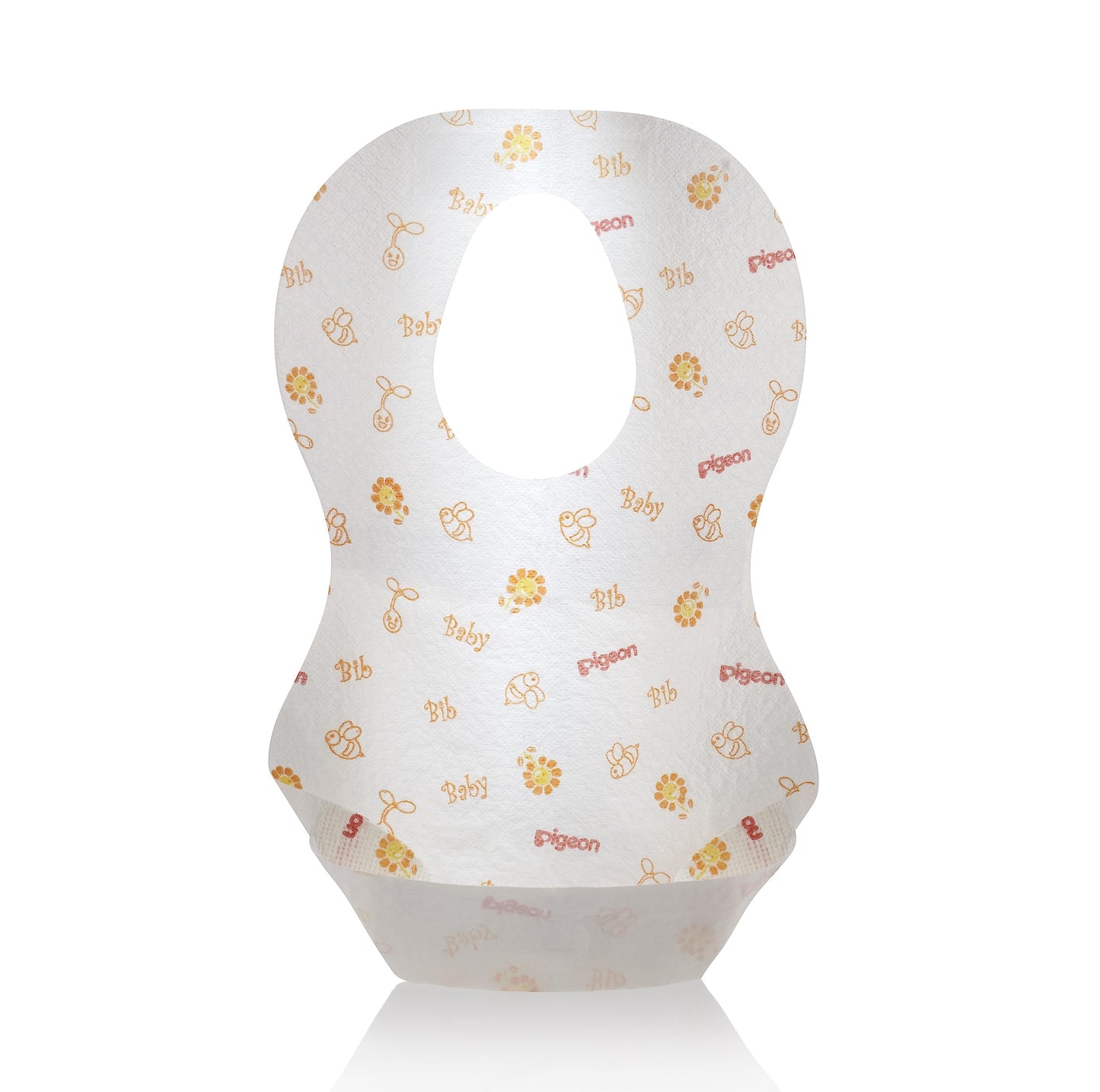 Baberos Desechables Pigeon Blanco Paquete de 20 Unidades