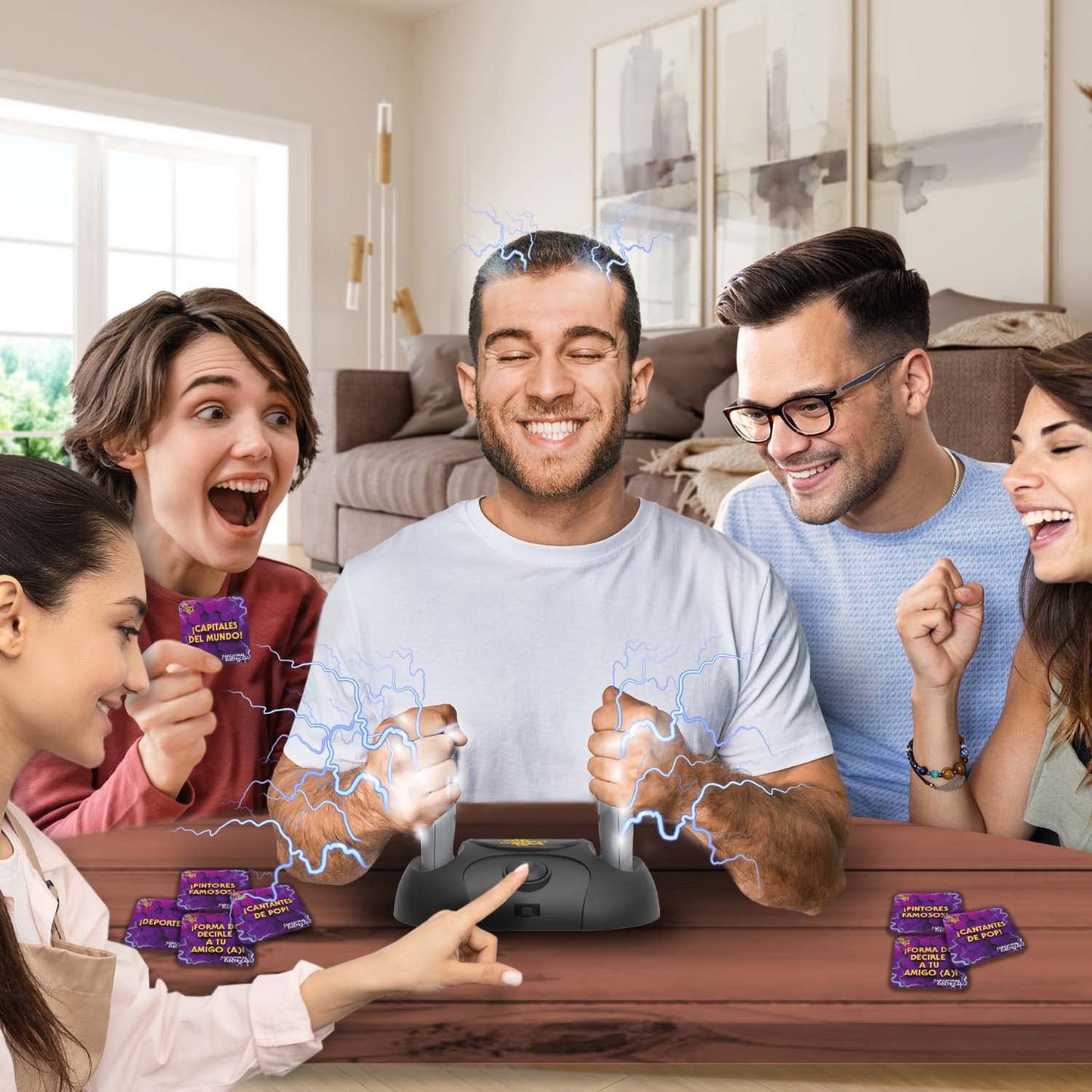 Juego de Mesa Fotorama Caricaturas Eléctricas Me Caigo D Risa