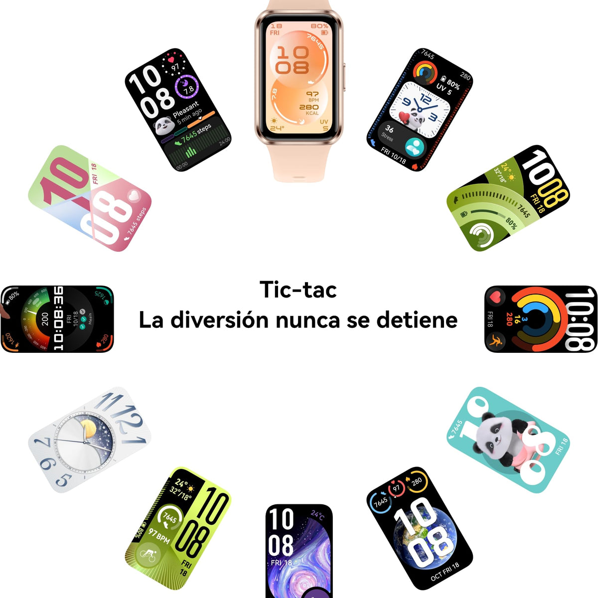 Smartwatch HUAWEI Band 11 Morado con Caja de Aleación de Aluminio