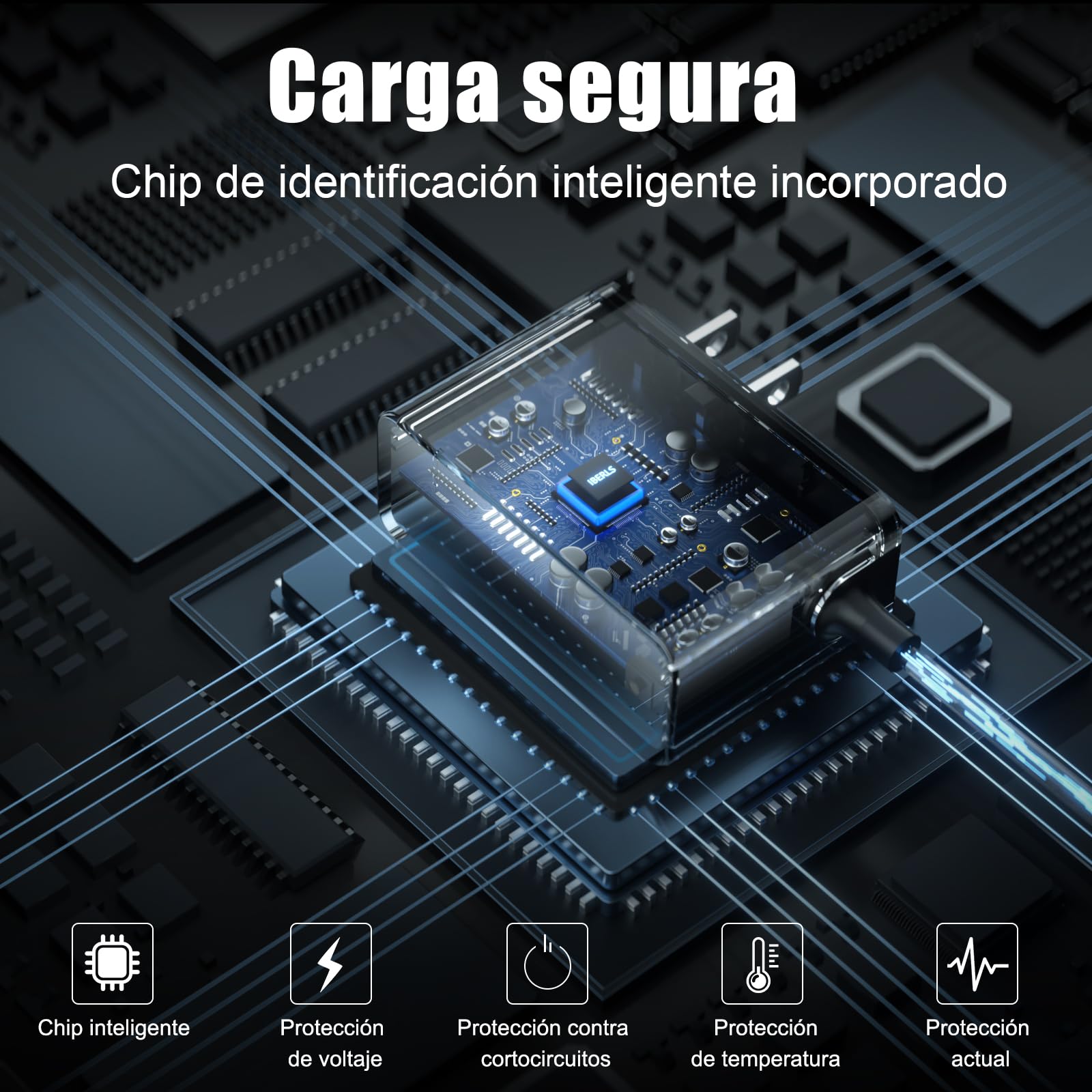 IBERLS Cargador para Philips Rasuradora A00390 Afeitadora Maquinilla Afeitar para Phillips One Blade QP2520, QP2620, MG3740, Cable de Shaver OneBlade Carga Charger, LED, Cepillo de Limpieza(4.3V)
