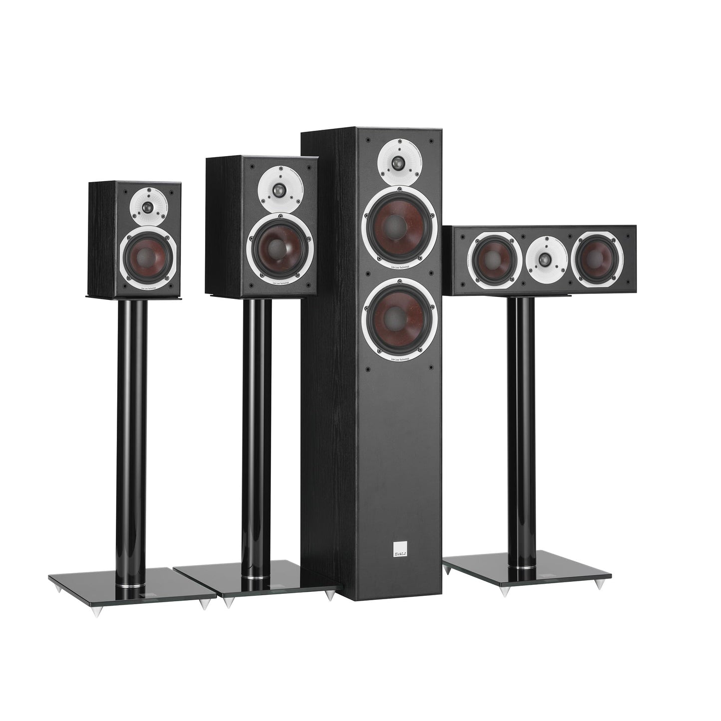 Dali Spektor 1 100W Negro altavoz - Altavoces (De 2 vías, Alámbrico, 100 W, 59 - 26000 Hz, 6 Ohmio, Negro)