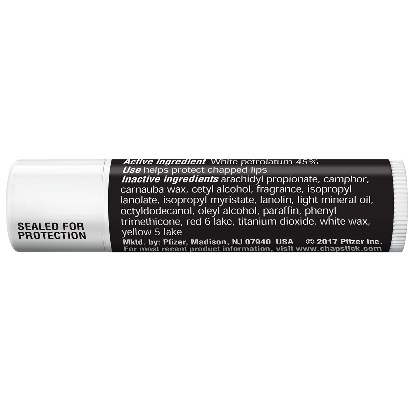 ChapStick Regular Skin Protectant Flavored Lip Balm Tube, 12 Count