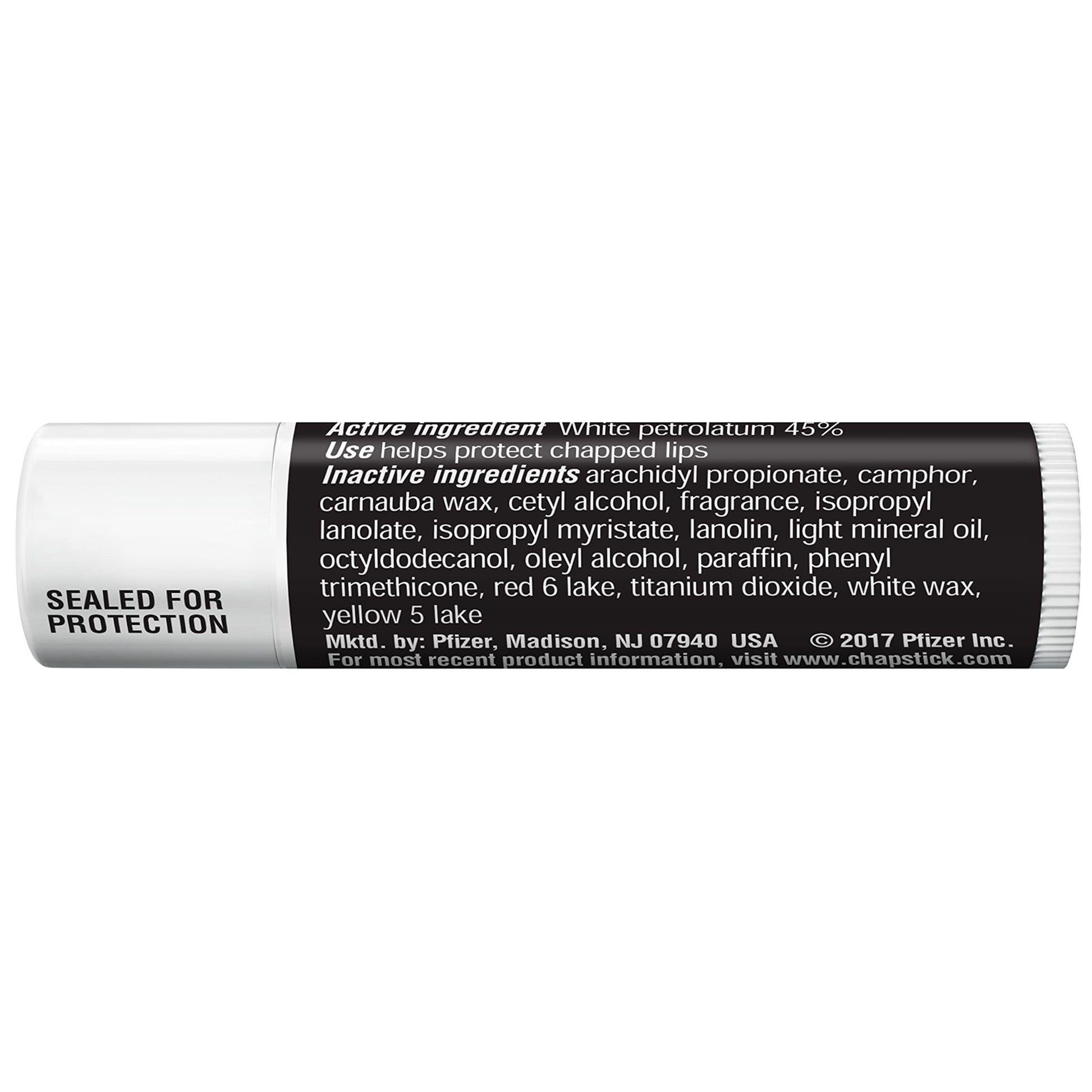 ChapStick Regular Skin Protectant Flavored Lip Balm Tube, 12 Count