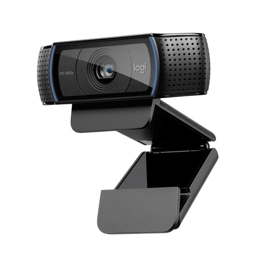 Cámara Web HD Pro Logitech 1080P Visualización Ancha Reacondicionada