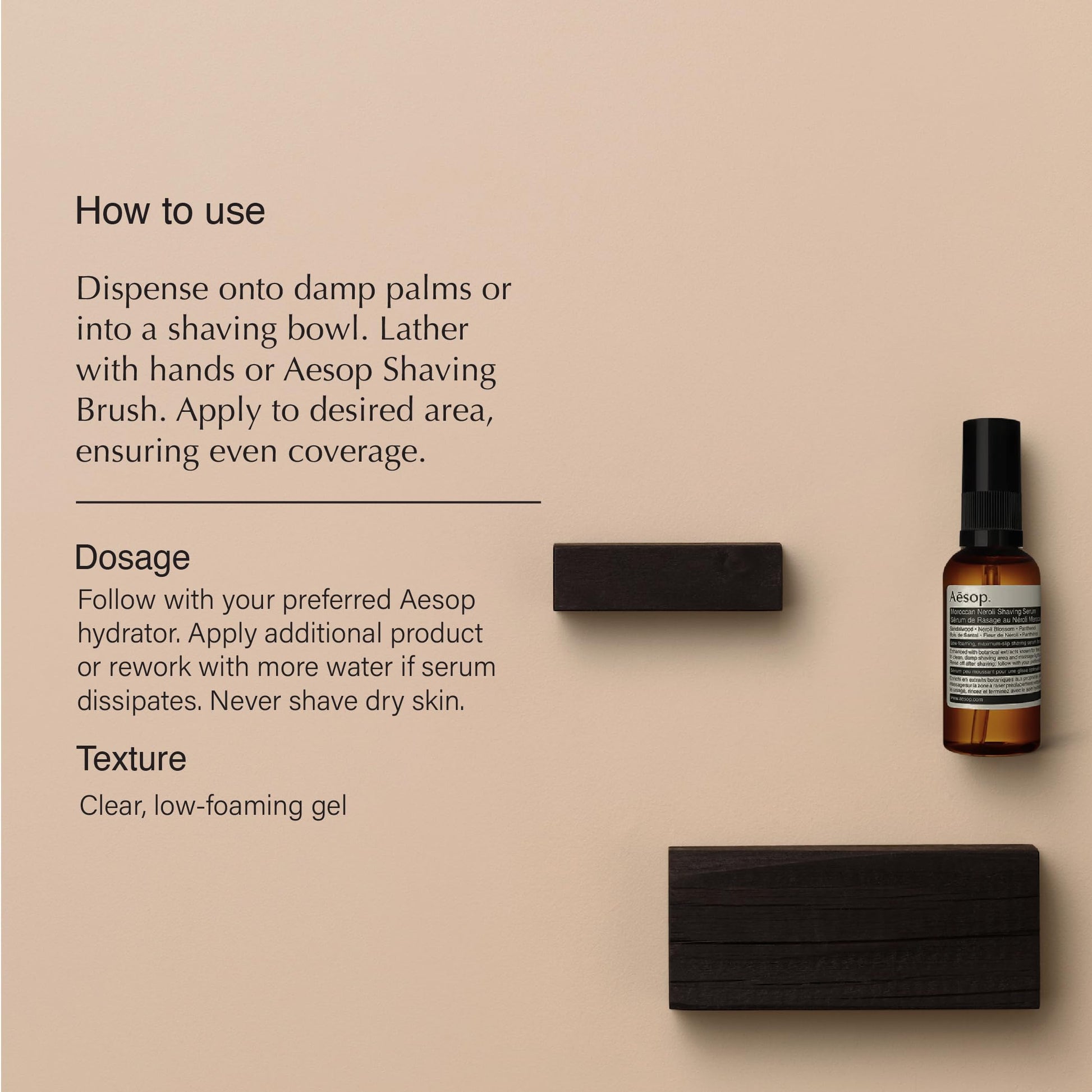 Serum de Afeitado Aesop con Neroli Marroquí 60ml - Cuida y protege tu piel durante el afeitado