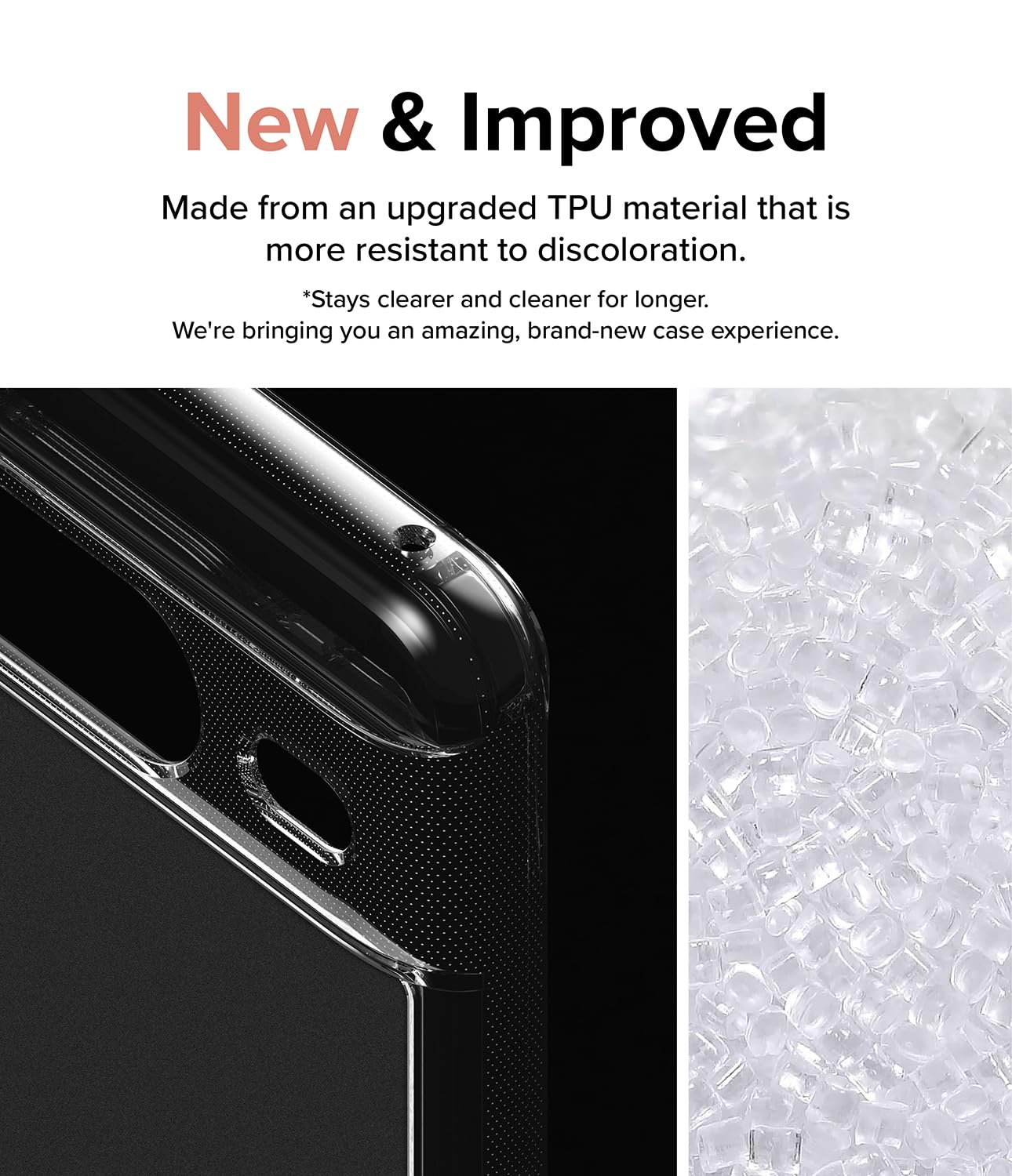 Funda Ringke Fusion Matte Transparente Esmerilado para Google Pixel 8, Acabado Mate Antihuellas y Agarre Cómodo