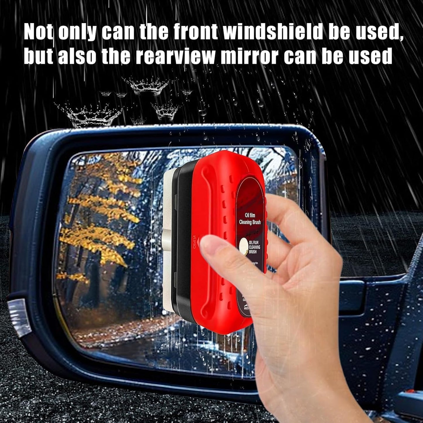 Cepillo de Limpieza de Película de Aceite para Cristales POKYGO Automotriz para Coche