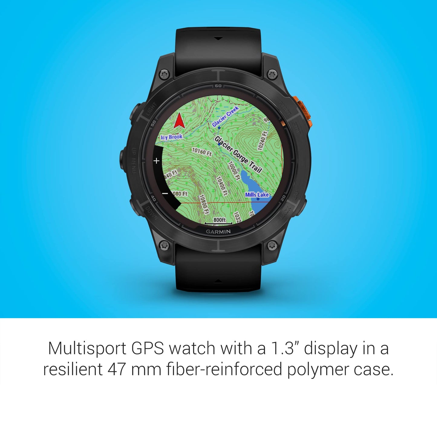 Garmin Fenix 7 Pro Solar, Gris Pizarra/Negro 47 mm