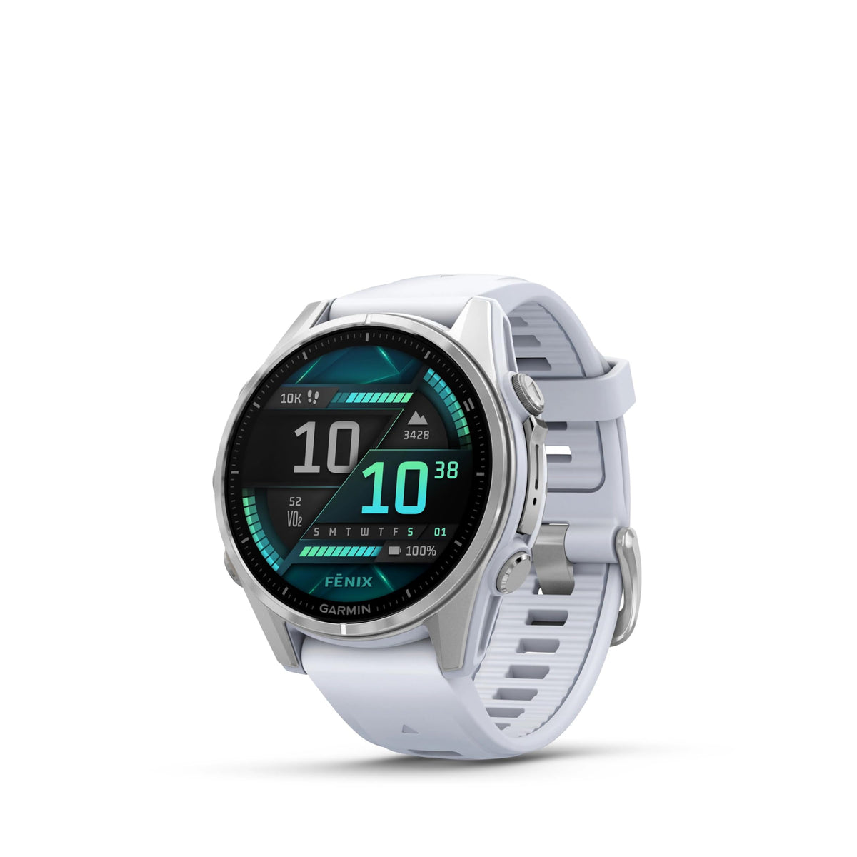 Reloj Garmin Fenix 8 Amoled 43 mm Whitestone