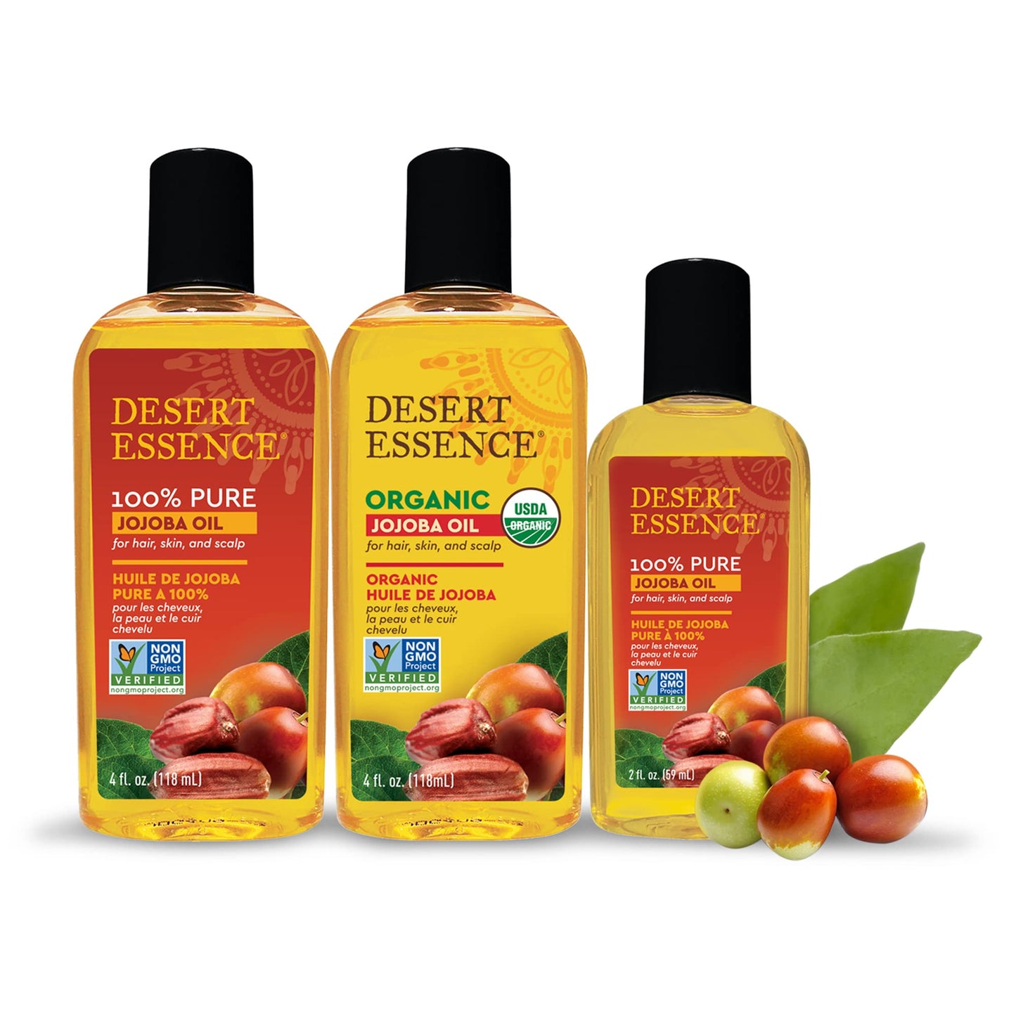 Desert Essence Aceite De Jojoba Organico 118 ml