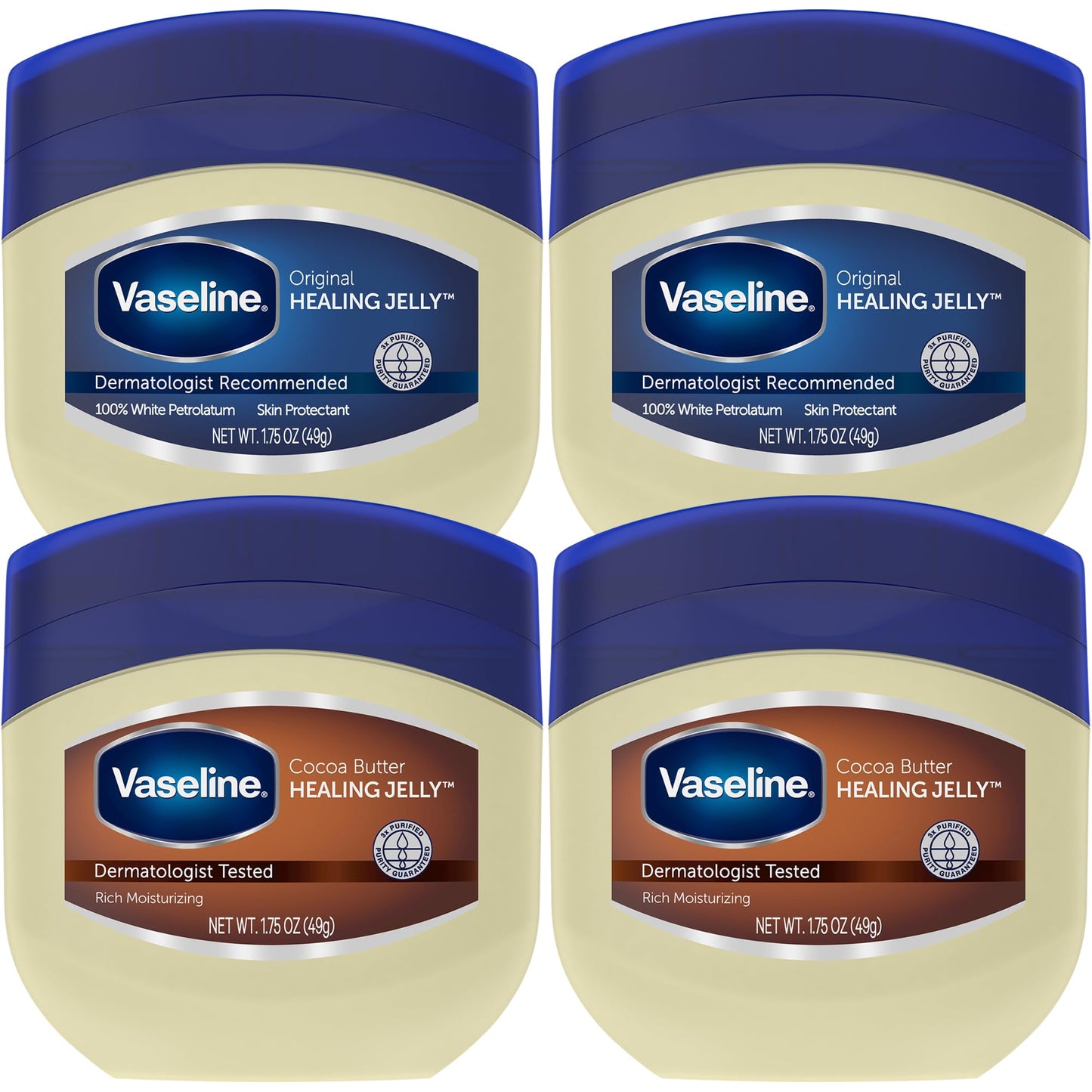 Pack de Serie BlueSeal de Vaseline Variety 4 Tipos