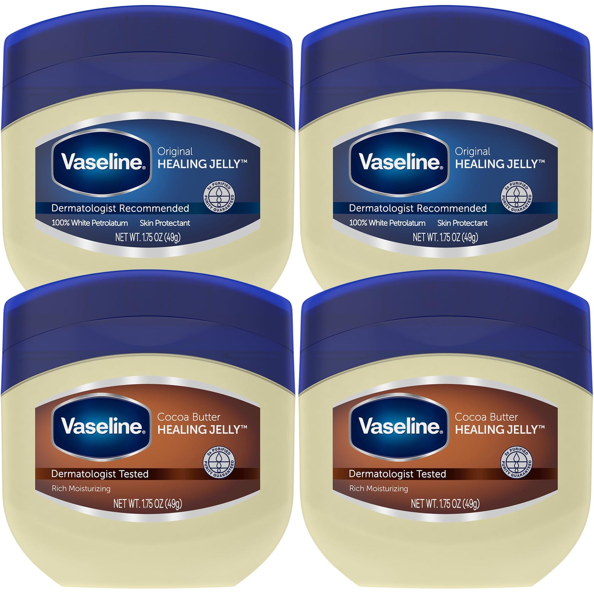 Pack de Serie BlueSeal de Vaseline Variety 4 Tipos