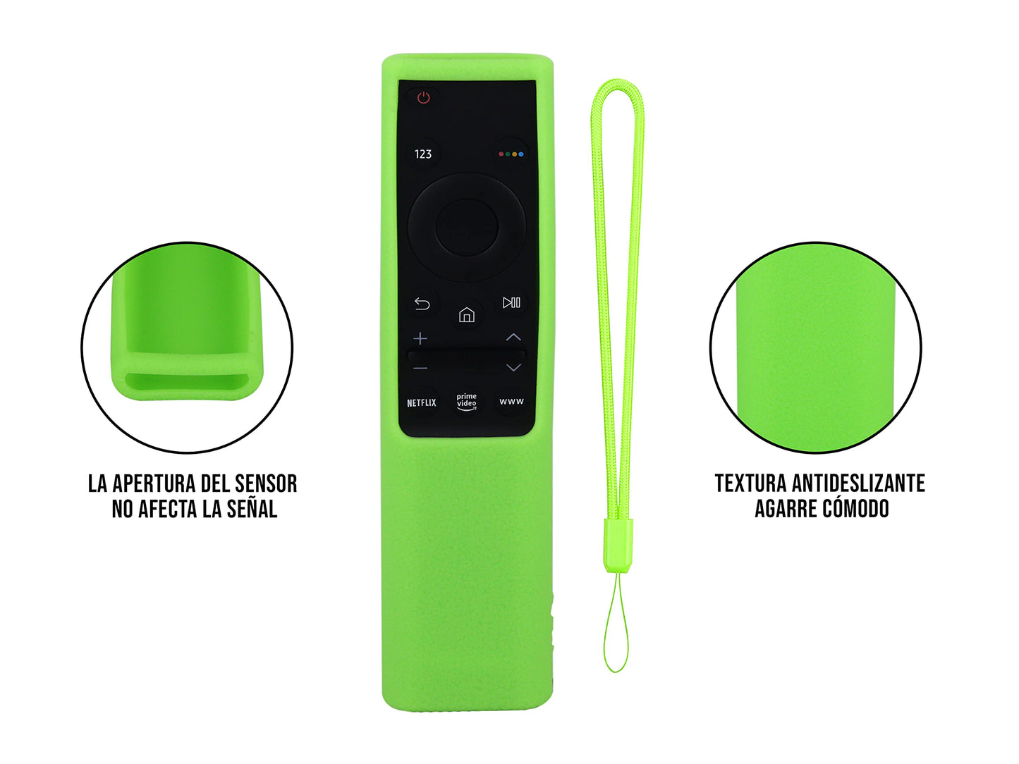 Funda para Control Samsung 4K Smart TV UHD BN59 (Verde)