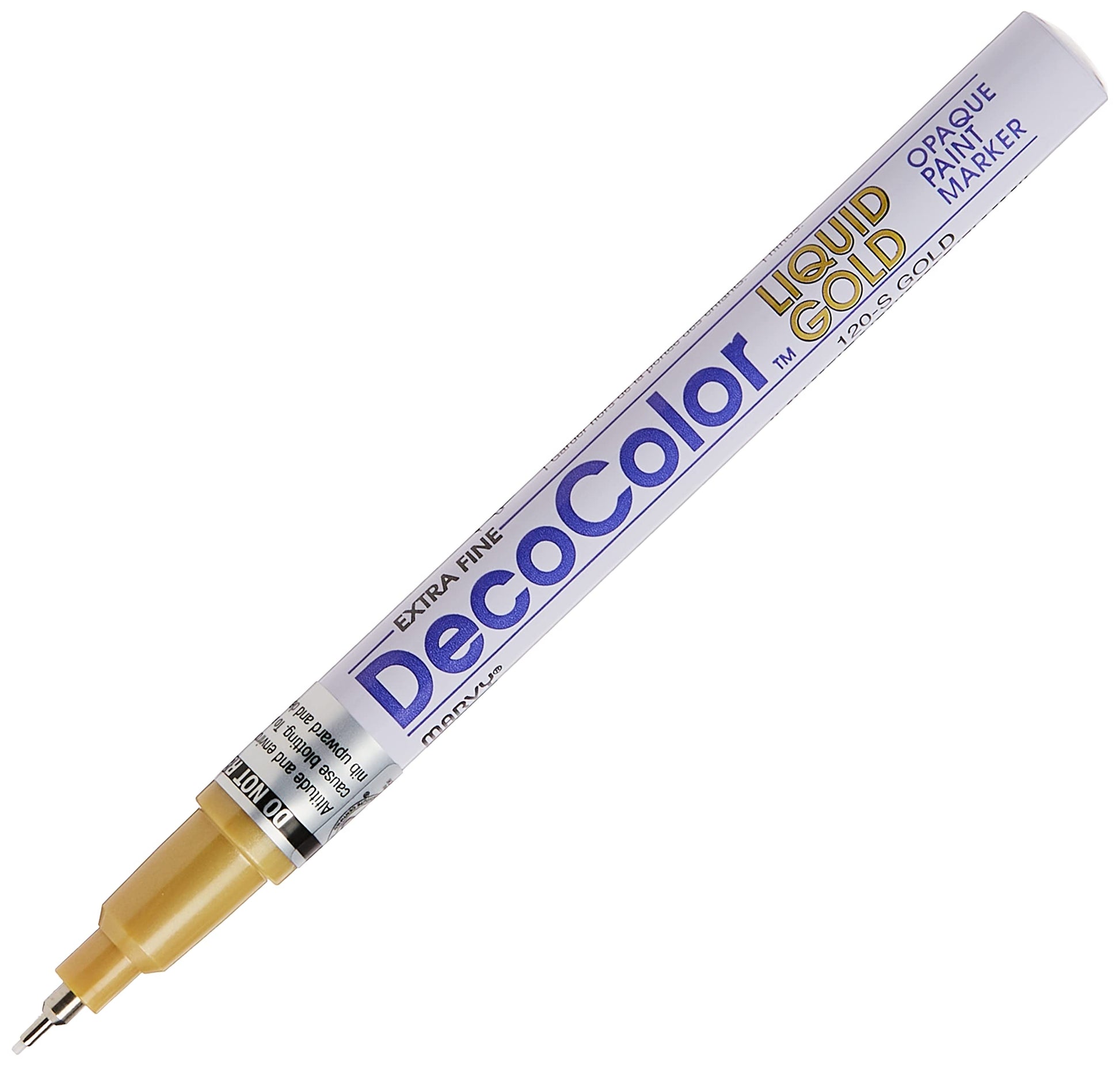 Bolígrafo DecoColor Uchida Plateada Oro de Punta Fina Pack de 3