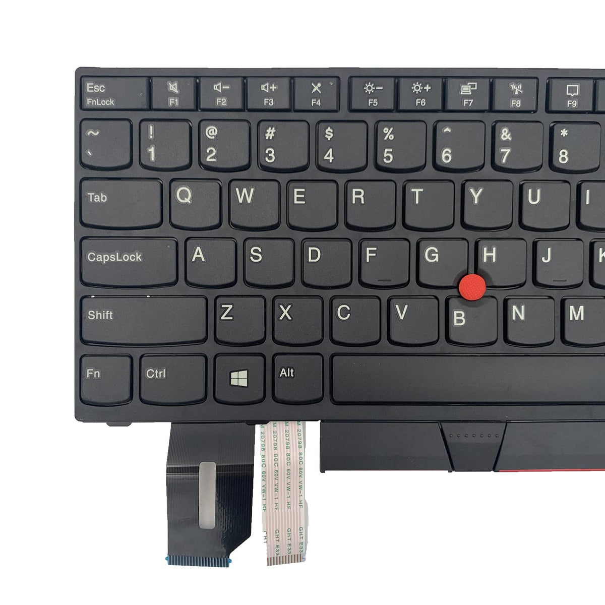 Teclado de Repuesto yhfshop Lenovo ThinkPad T14 Gen 1 2020 Negro