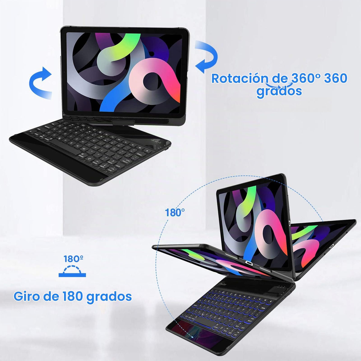 Funda con Teclado ProCase iPad Air 11" y 10.9"