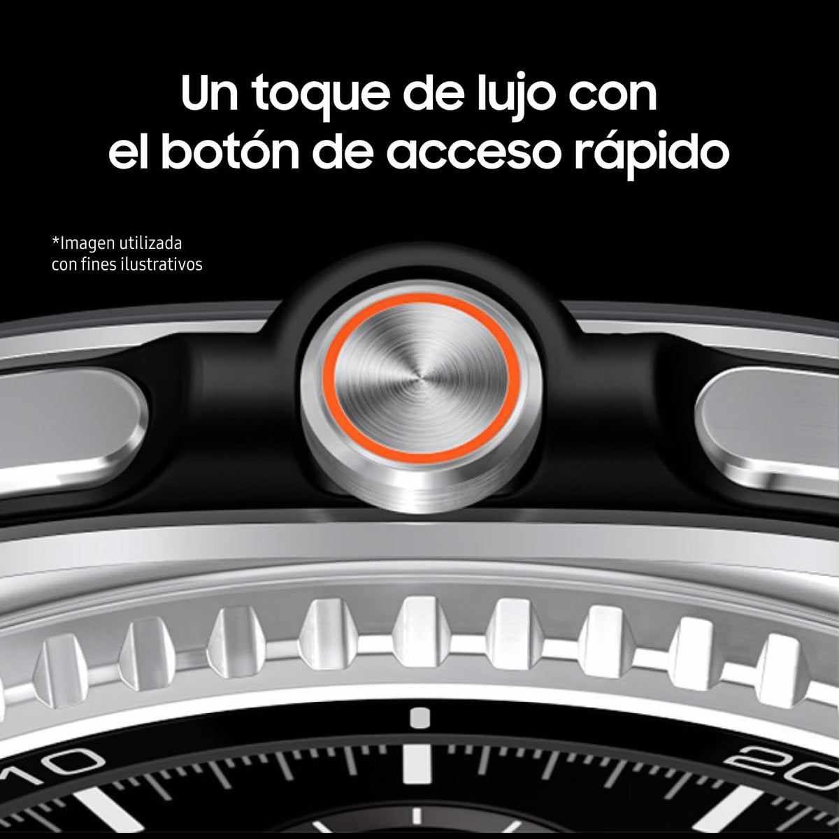 Reloj Inteligente Samsung Galaxy Classic Negro 46mm