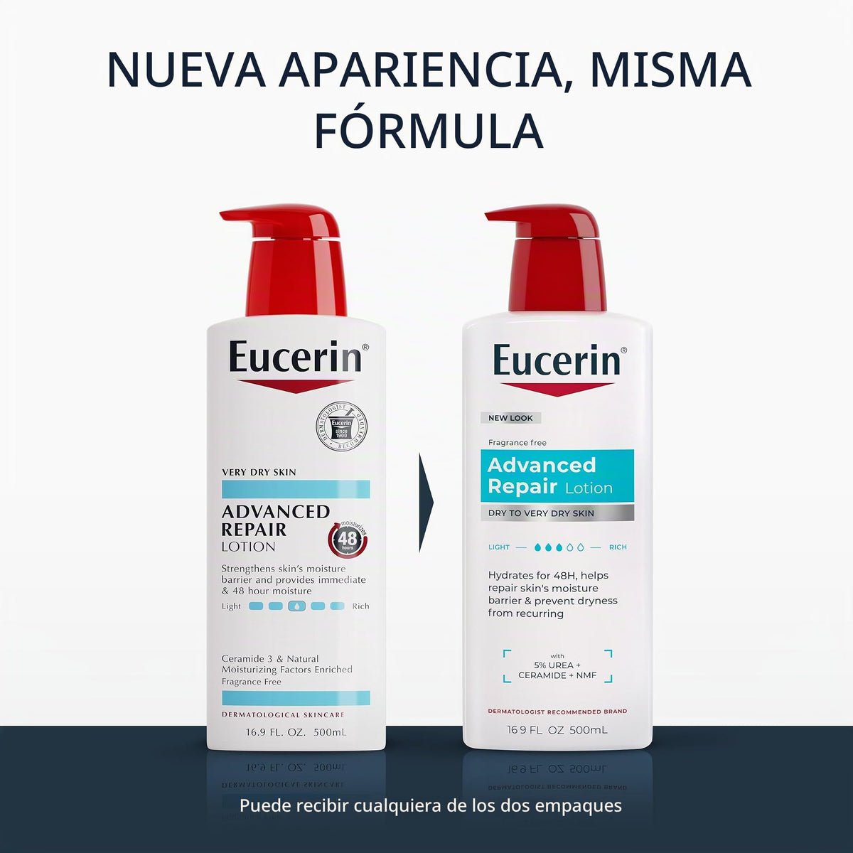 Eucerin Plus Smoothing Essentials Loción de absorción rápida