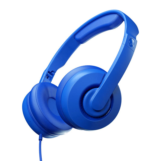 Audífonos Inalámbricos On-Ear Skullcandy Cassette Azul con Limitación de Volumen y Micrófono para Niño