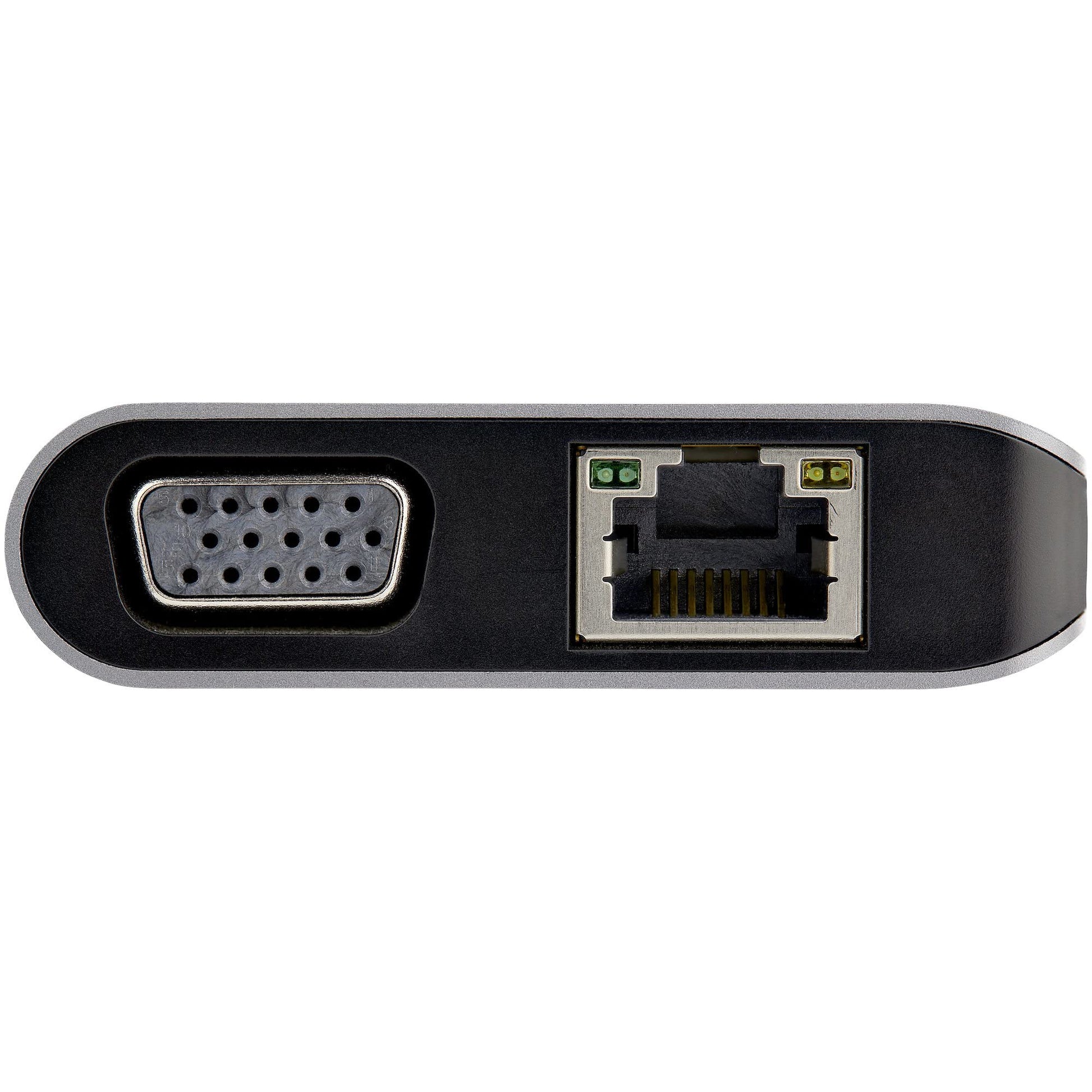 Adaptador USB-C Multipuertos StarTech.com Blanco HDMI VGA 100W PD Lector SD Cable 30cm