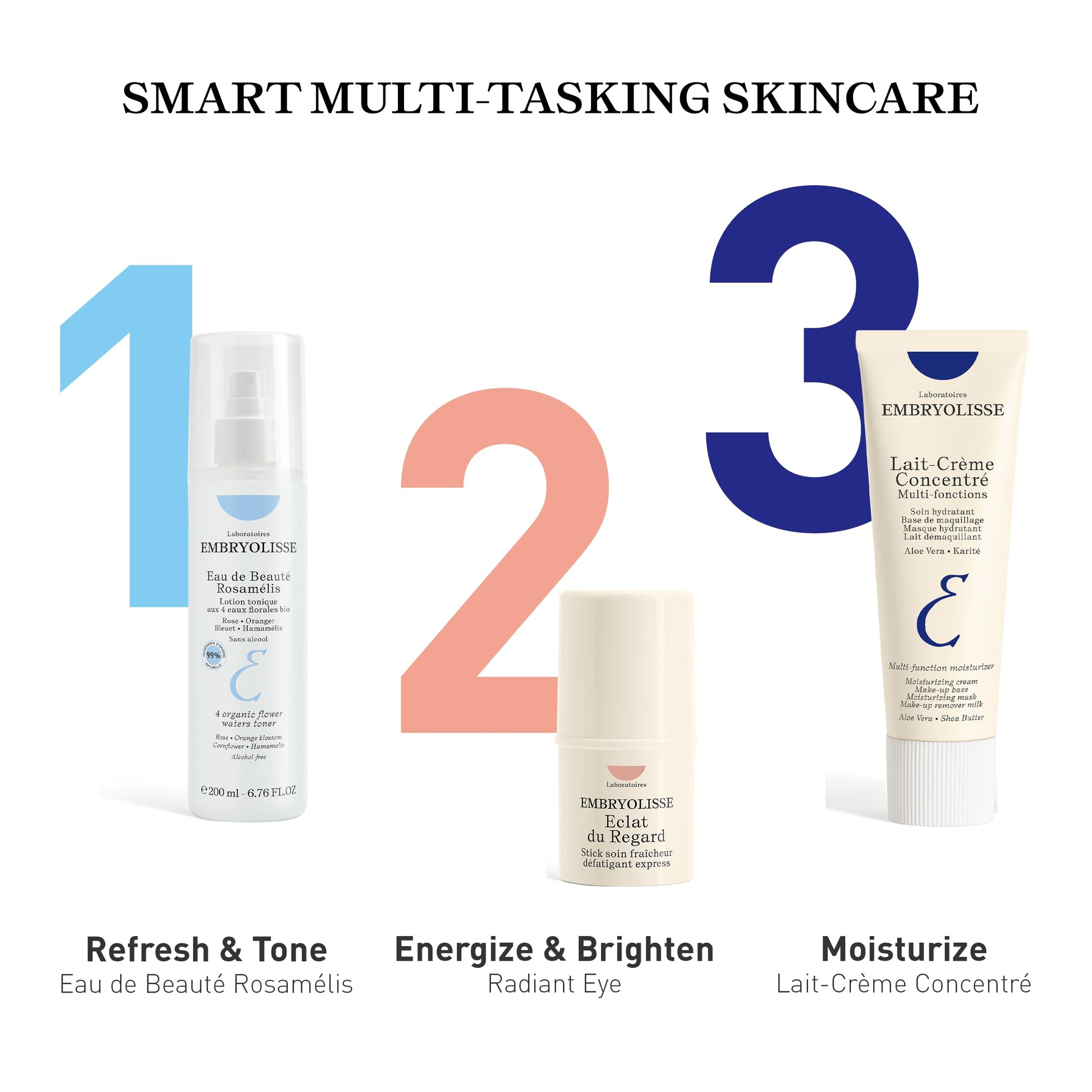 Embryolisse - Crema concentrada de 24 horas con efecto espejo, 30ml