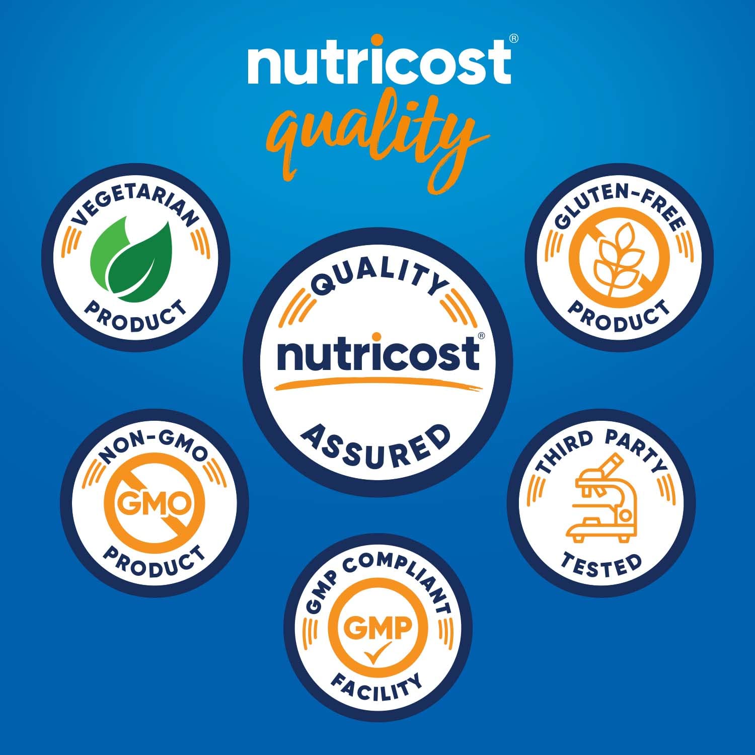 Cápsulas Alpha GPC Nutricost 600 mg Vegetarianas Sin OGM y Sin Gluten