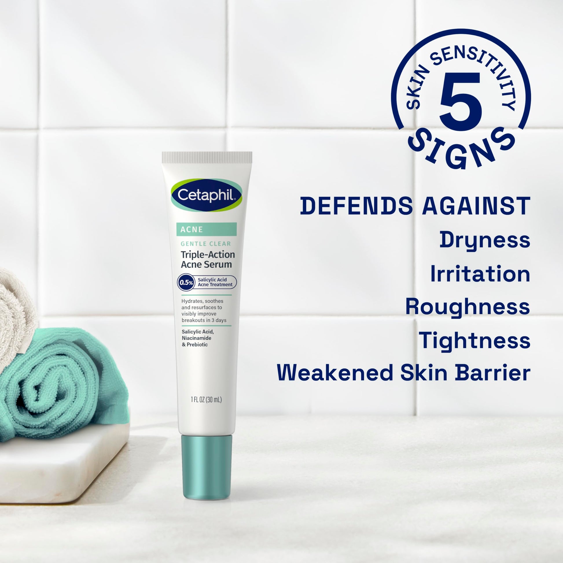Cetaphil Gentle Clear Triple Accion Acne Serum 30ml