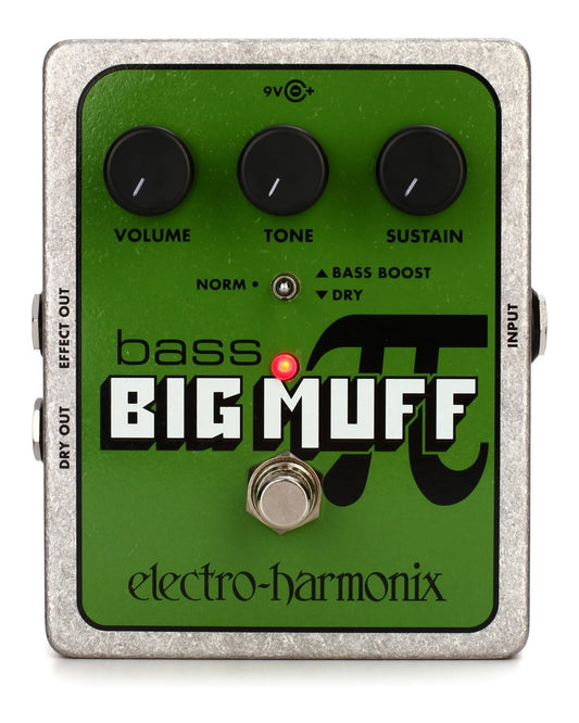 Pedal de Pelusa Electro-Harmonix Big Muff Pi para Bajo