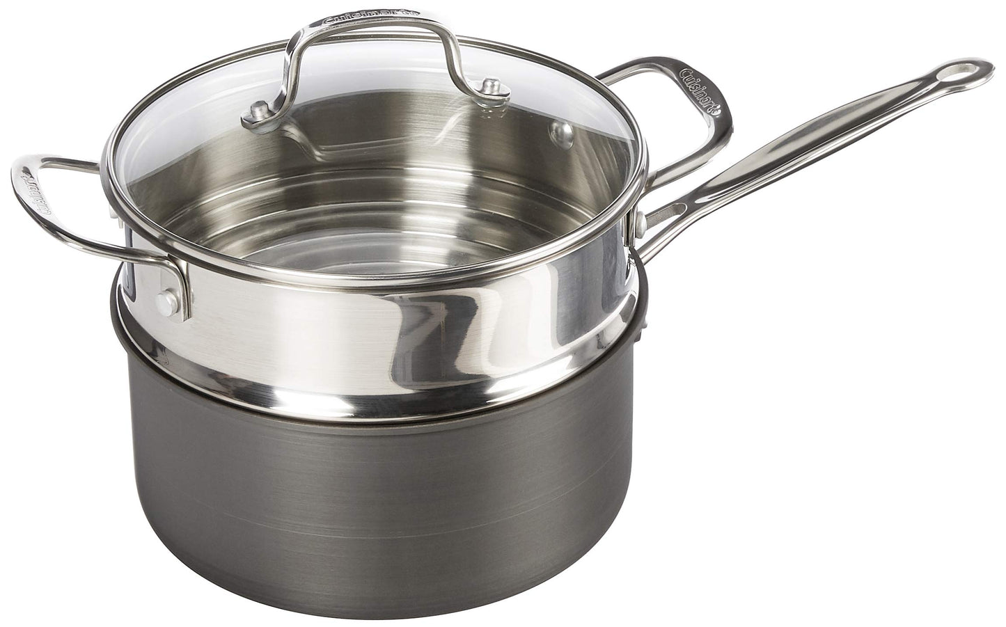 Cuisinart Chef's Classic - Juego de utensilios de cocina antiadherentes anodizados, 17 piezas