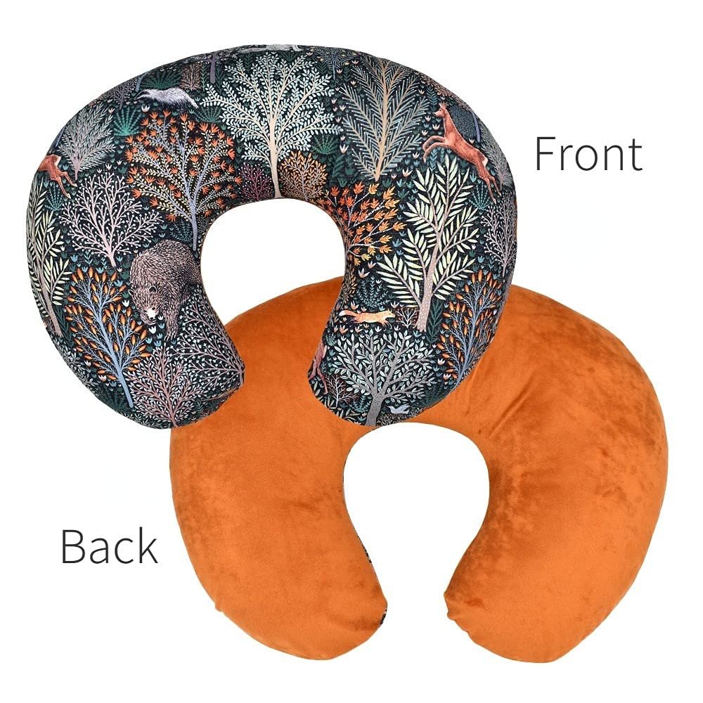 Fundas elásticas de almohada de lactancia ultra suaves para lactancia materna para bebés y niñas, funda de almohada de alimentación se adapta a almohadas de apoyo estándar para bebés, posicionadores, funda de almohada de lactancia