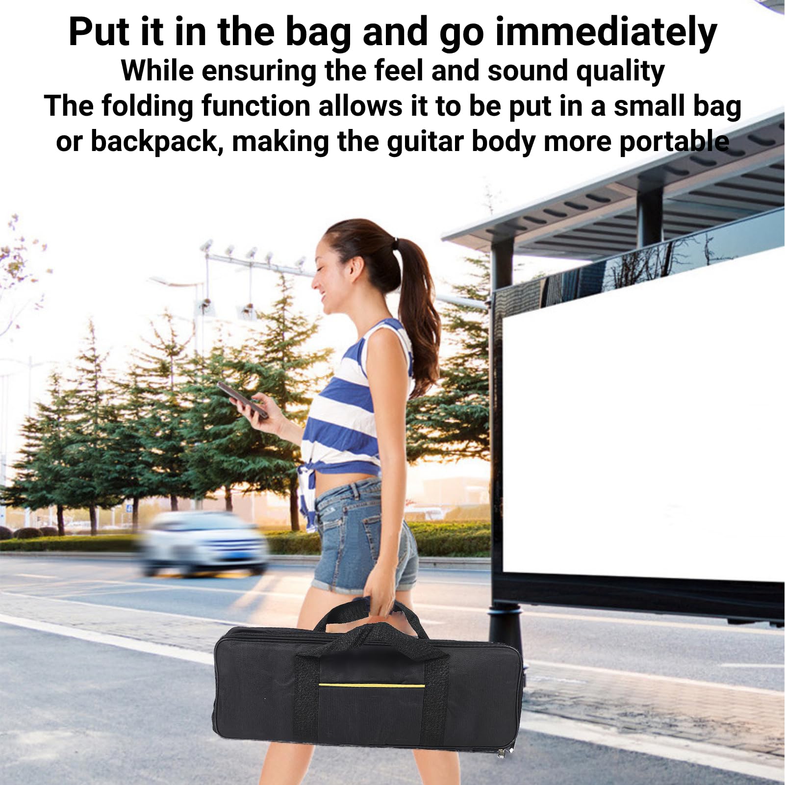 Teclado de Piano Portátil Electrónico Plegable 61 Teclas con Reproducción de Grabación