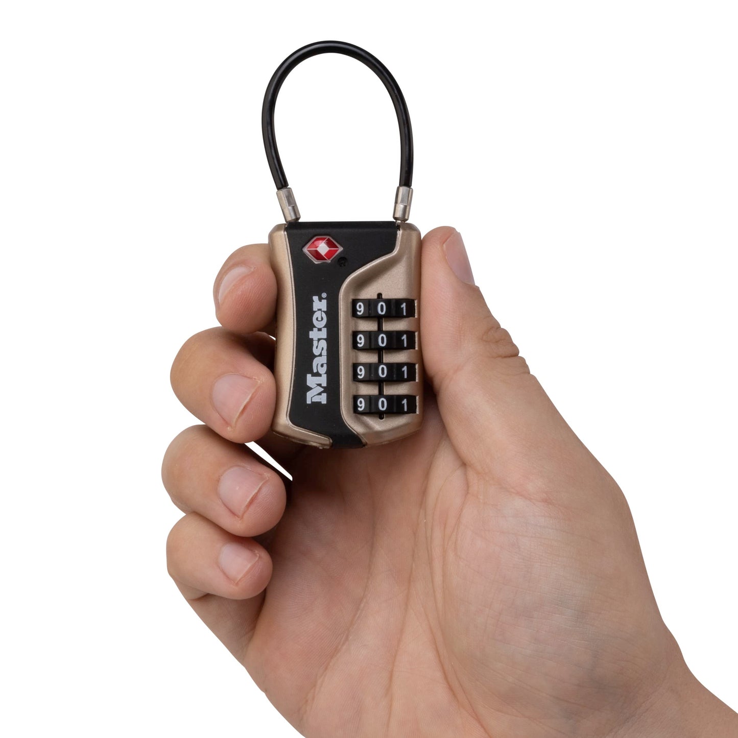 Candado de Combinación Numérico Master Lock TSA Colores Variados