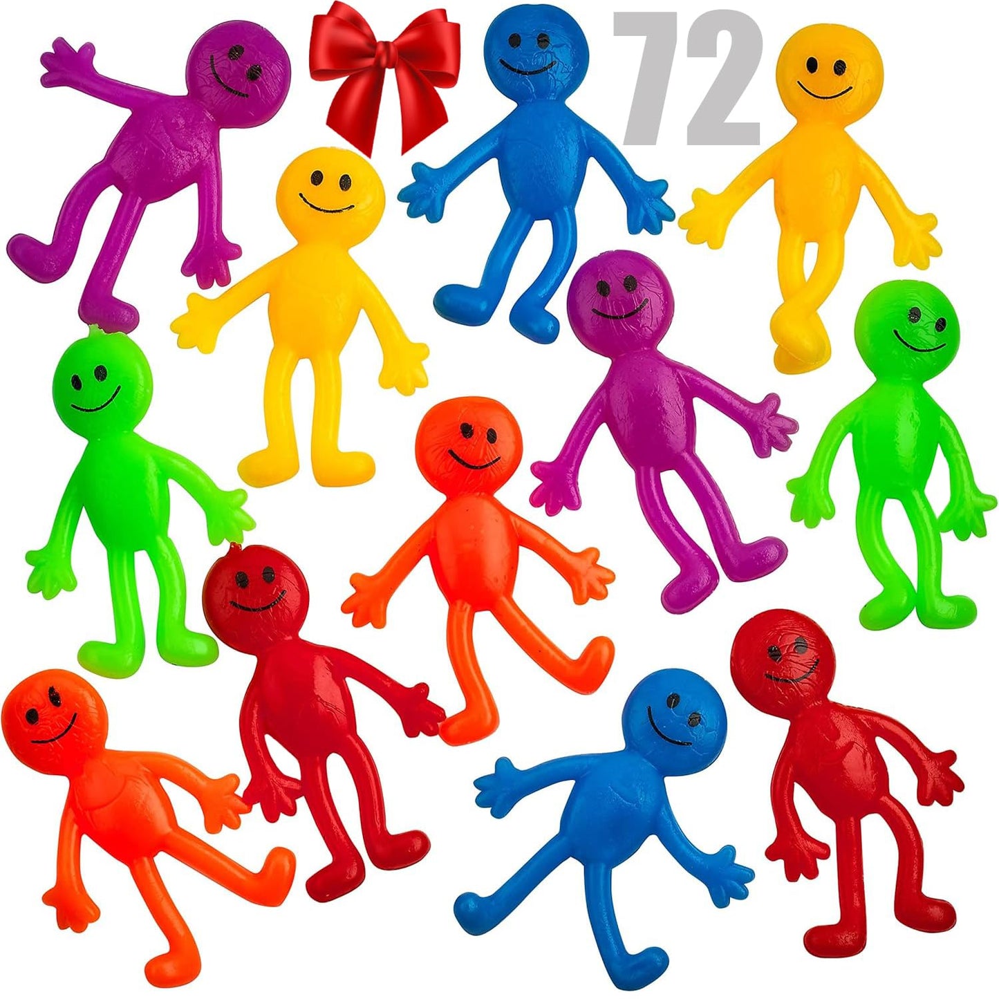 Juguetes Elásticos Bendables Stretchy Toys Colores Divertidos para Niños