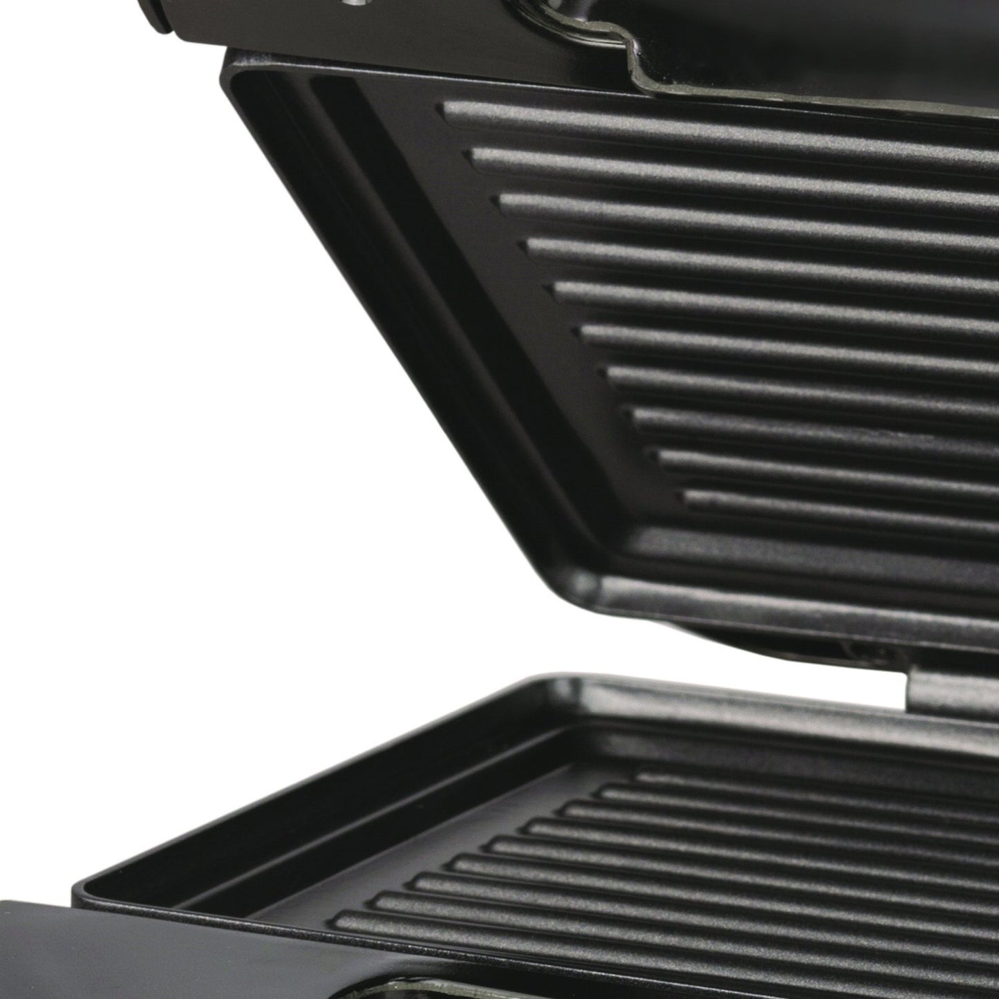 Brentwood Panini Prensa y Sandwichera antiadherente, 9.7 x 9.7 x 9.5 cm, negro