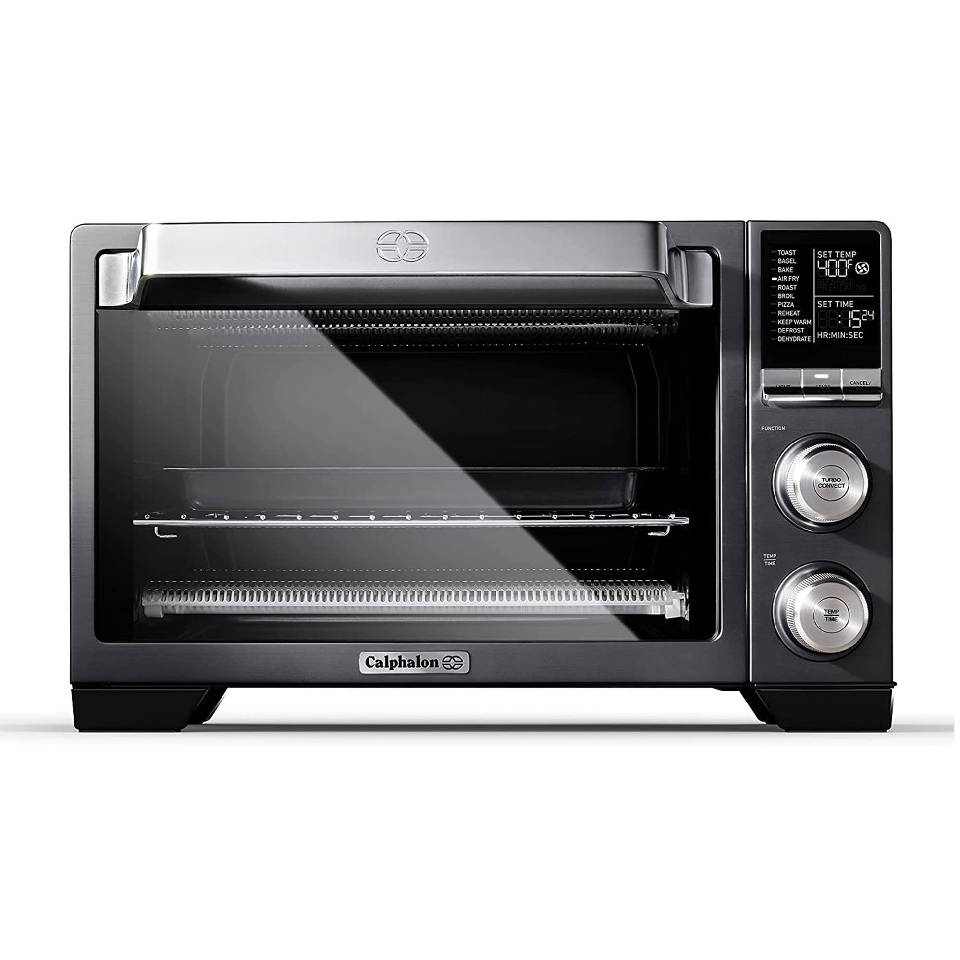 Calphalon - Batidora para horno (acero inoxidable), Horno tostador, Dark Stainless Steel, Una talla, 1