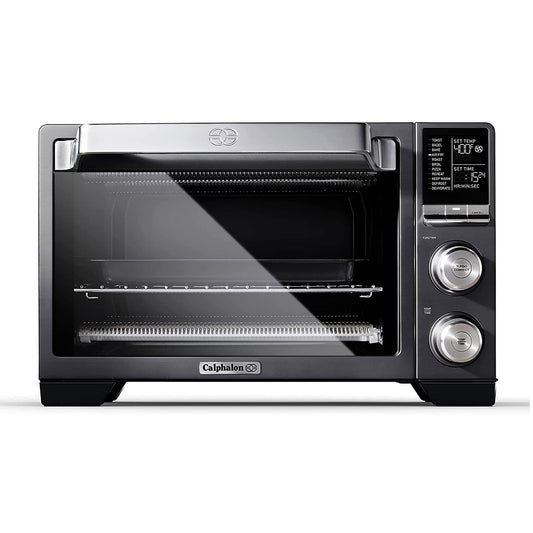Calphalon - Batidora para horno (acero inoxidable), Horno tostador, Dark Stainless Steel, Una talla, 1