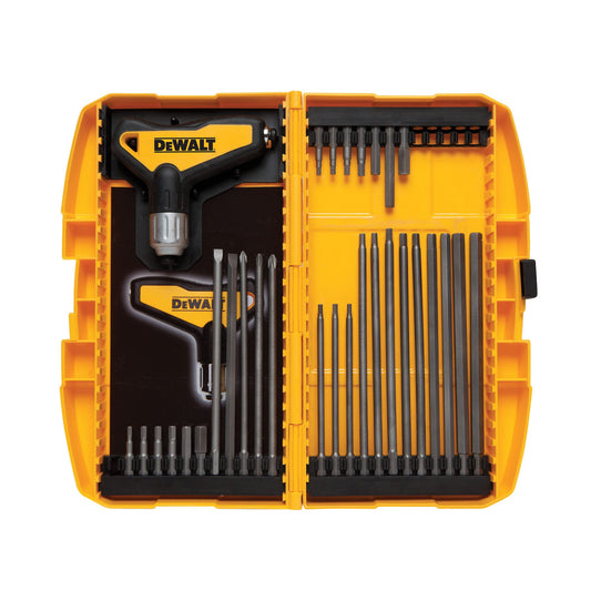 Dewalt - Juego de manijas en T con trinquete DWHT70265, 31 piezas