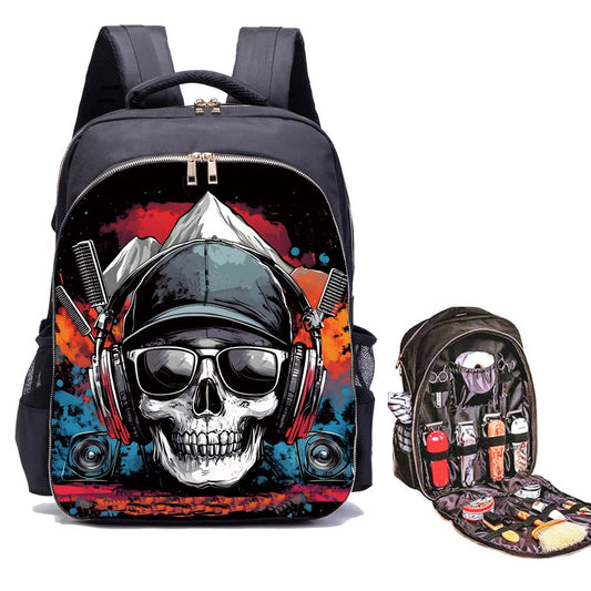 Bolsas grandes para peluqueros y suministros de maquillaje, mochila organizadora para peluqueros, bolsa de herramientas de viaje para hombres