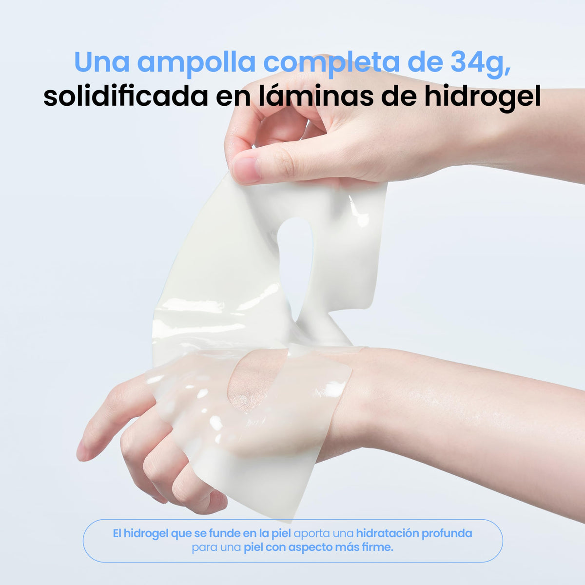 caraseoul Glowganic Pro Mascarilla de Hidrogel con Colágeno Vegano[16 uds]