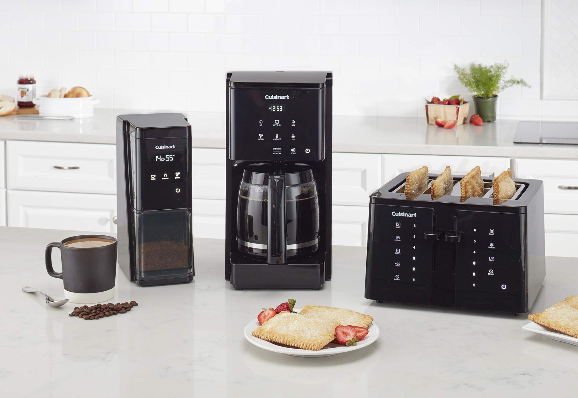 Cafetera programable Touch T-series 14 tazas Cuisinart DCC-T20ES