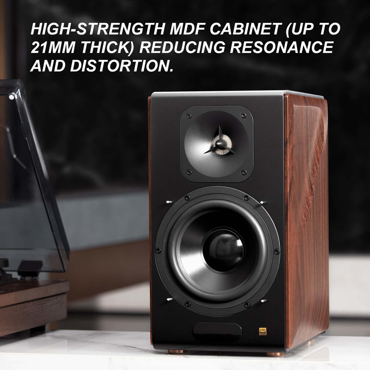 Altavoces Activos Edifier S3000MKII Negros con Bluetooth 5.0 aptX y Woofer de 6.5 Pulgadas para Audio de Alta Resolución