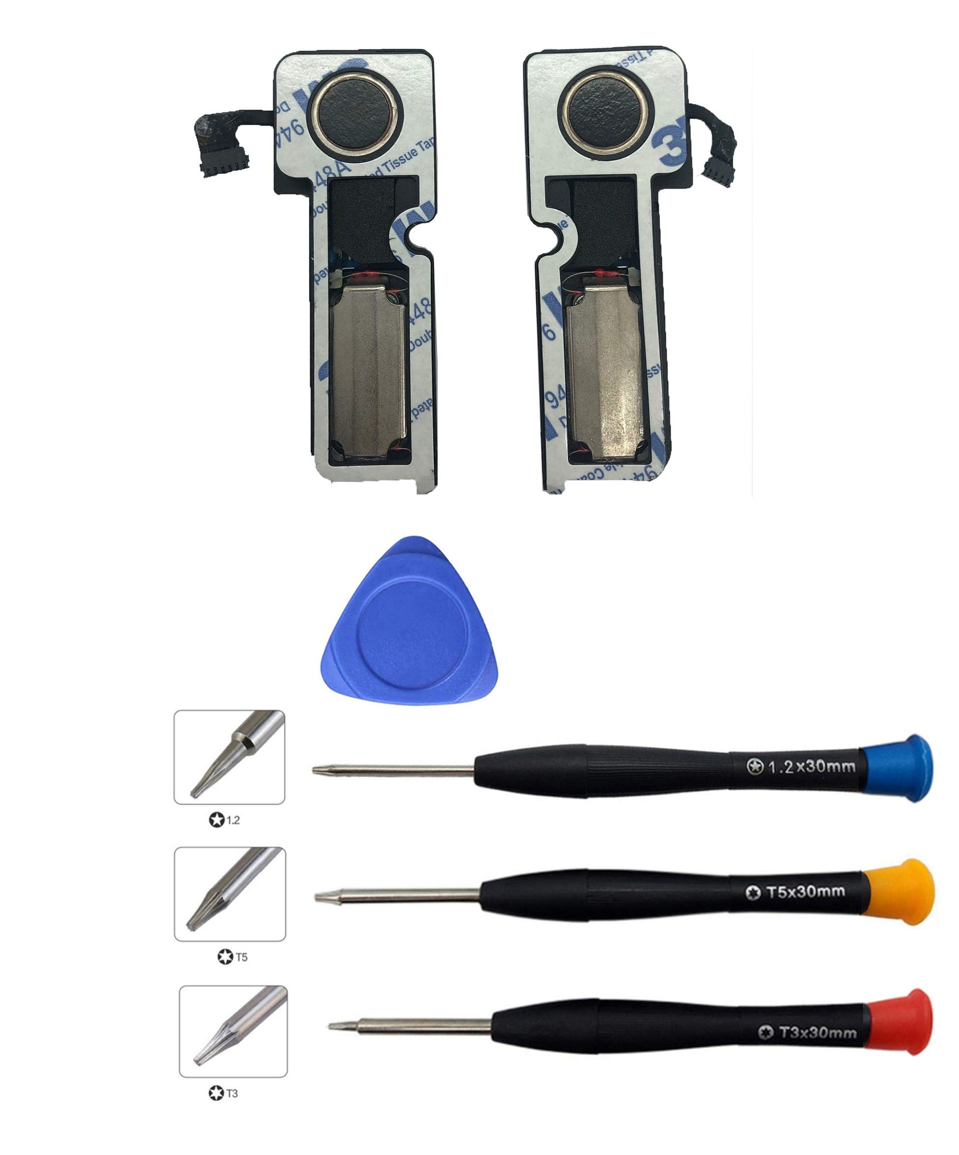Ittecc - Altavoz interno derecho e izquierdo para MacBook Pro de 15 pulgadas A1707 2016 2017 A1990 2018 2019 subwoofer Retina con barra táctil