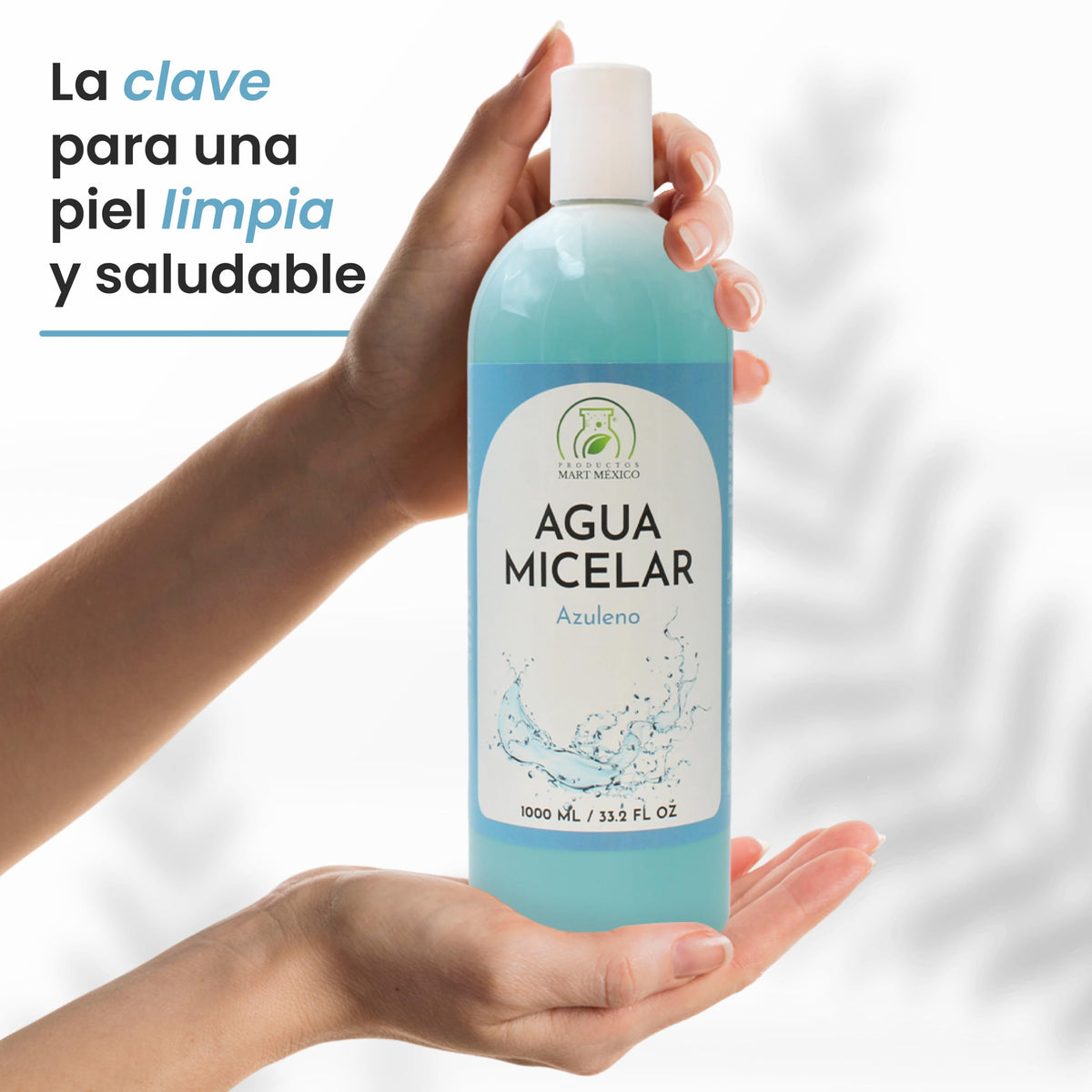Agua Micelar Con Azuleno Suaviza 1 Litro Productos Mart Mexico